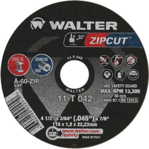 ZIPCUT 4.5x3/64" T1 Cut off Disc